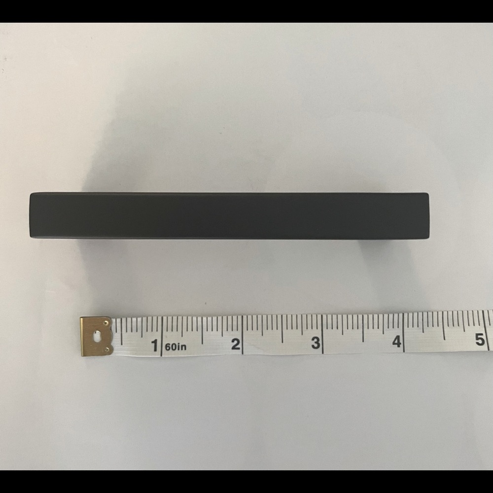 Matte Black Square Kitchen 2 pcs Cabinet Pulls